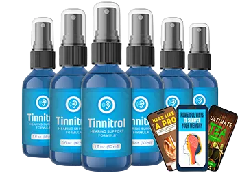 Tinnitrol hearing support liquid formula bottle